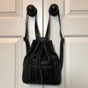 Fossil drawstring backpack